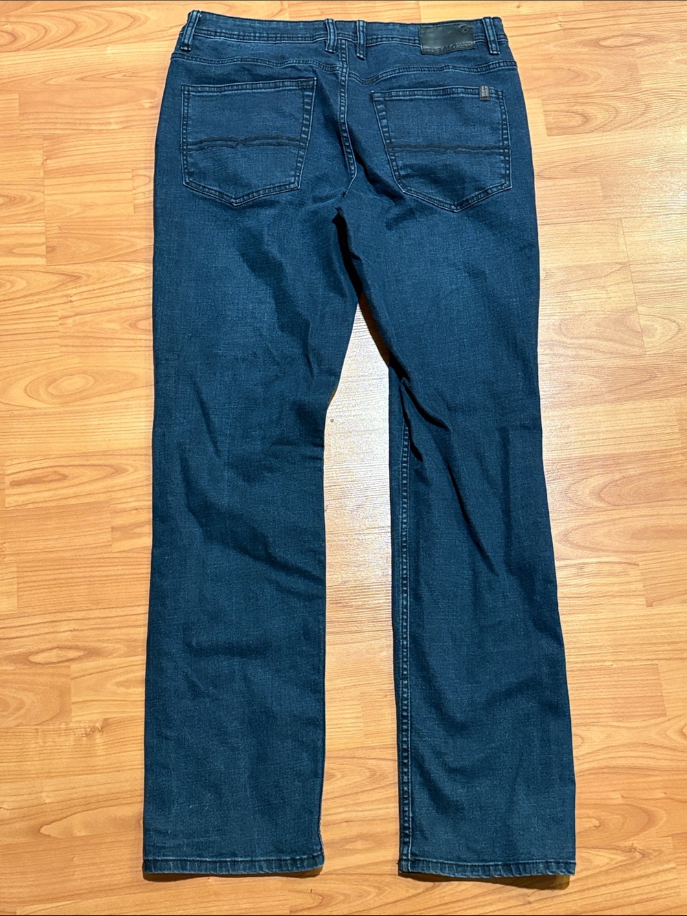 Buffalo David Bitton JACKSON Womens Dark Navy Straight Jeans sz 34 - Picture 2 of 5